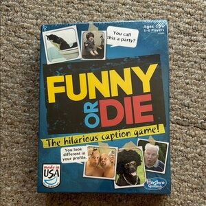 NWT Hasbro Funny or Die Game